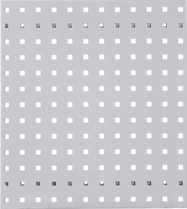 Lochplatte B450xL500mm lichtgrau RASTERPLAN