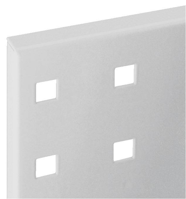 Lochplatte B450xL500mm lichtgrau RASTERPLAN