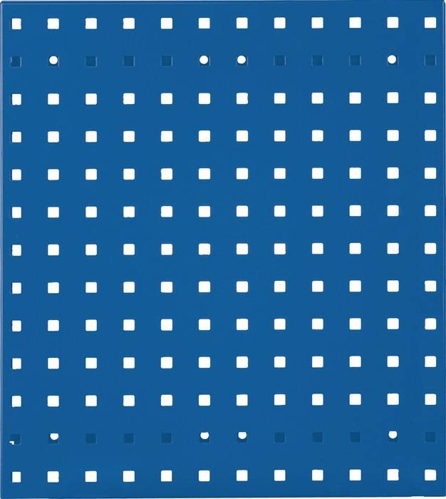 Lochplatte B450xL500mm enzianblau RASTERPLAN