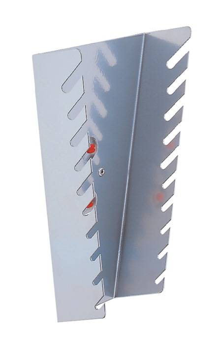 Schraubenschlüsselhalter H220xB145/75xT50mm 10Aufnahmen senkrecht f.Lochplatten