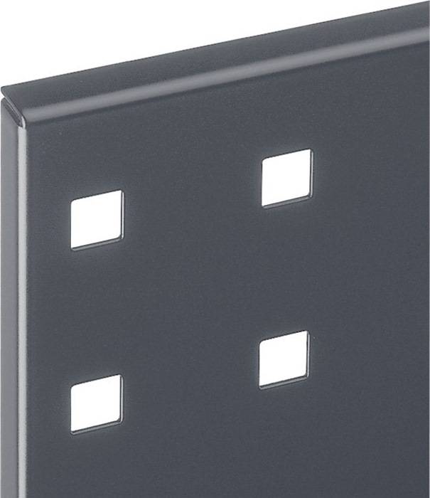 Lochplatte B450xL500mm grau RASTERPLAN