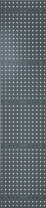 Lochplatte B450xL2000mm grau RASTERPLAN