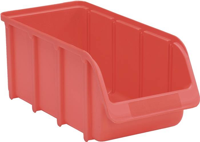 Sichtlagerkasten L318/286xB146xH127mm PP rot stapelbar HÜNERSDORFF 18 Stück