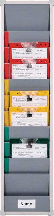 Planungstafel Einzelsegment B315xH1282xT78mm inkl. Rollen f. DIN A4