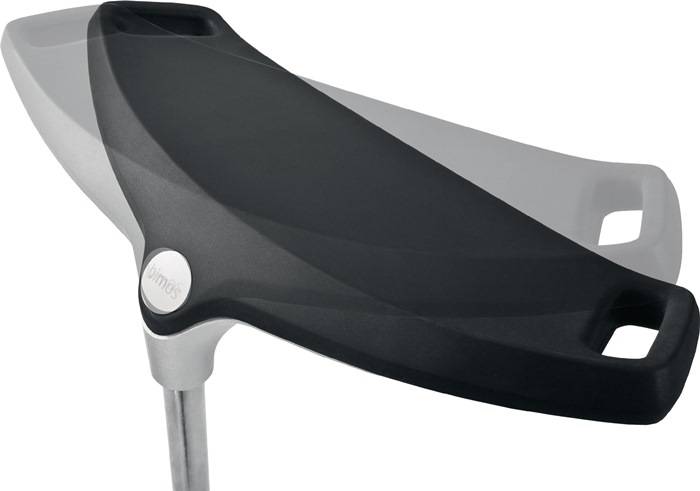 Stehhilfe Integralschaum Sitz-H.620-850mm Alu.silber BIMOS