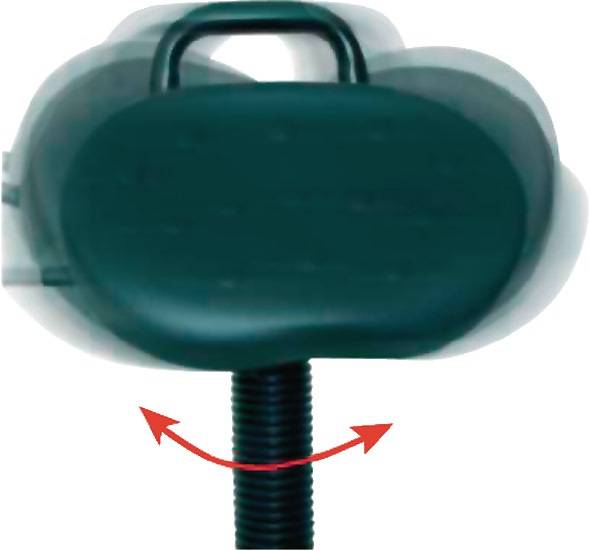 Stehhilfe Integralschaum Sitz-H.645-825mm STA schwarz Lotz