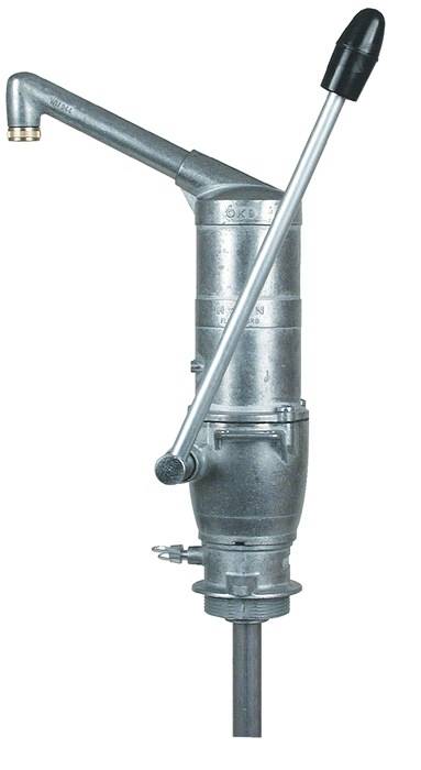 Handkolbenpumpe Zinkdruckg.0,25 l/Hub geeignet f.Motoröl,Getriebeöl TECALEMIT
