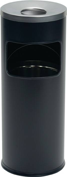 Kombiascher Ø250xH630mm schwarz Stahlbl.DURABLE