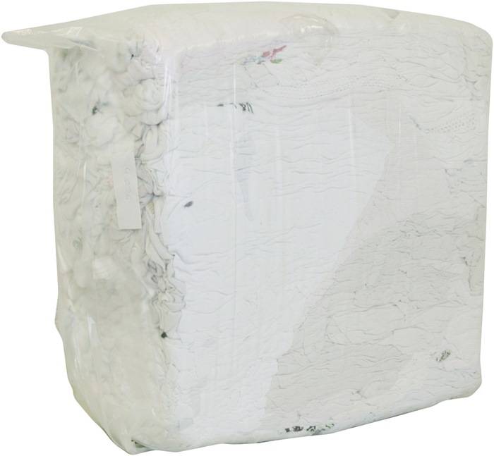 Trikotputzlappen WT II Baumwolle überwiegend weiß 10kg ELOS