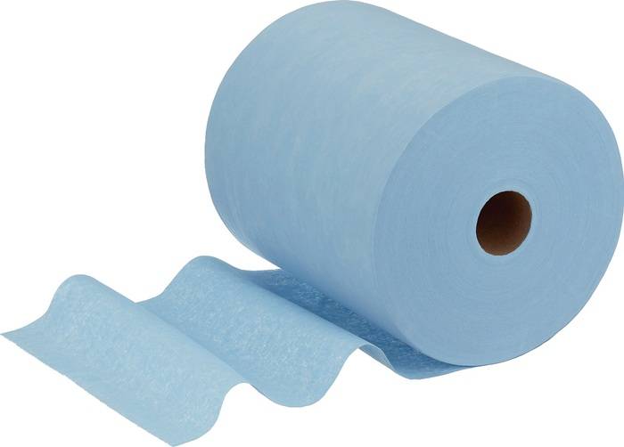 Wischtuch WYPALL X60 8371 L380xB315ca.mm blau 1-lagig,perforiert,geprägt