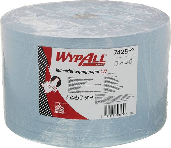 Putztuch WYPALL L30 ULTRA 7425 L380xB235ca.mm blau Rl.