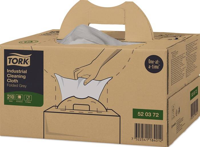 Putztuch TORK 520372 L110xB338ca.mm weiß 1-lagig,ungeprägt 210 Tüchter/KT TORK