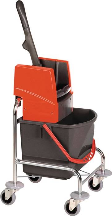 Reinigungswagen Eimer 1 x 17l u.Presse STA VERMOP