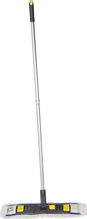 Reinigungswagenset Eimer 2 x 17l u.Presse/Stiel/Halter/5 Mopps Ku.