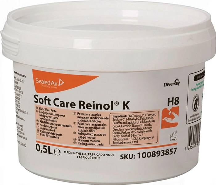 Handwaschpaste Soft Care REINOL K 0,5l frei v.hautaggressiven Bestandteilen