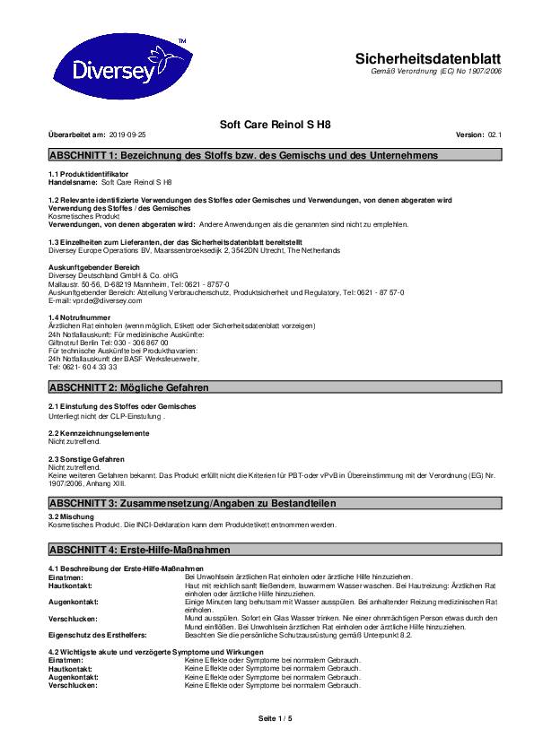 Handwaschpaste Soft Care REINOL S 10 l sandlos Reinol