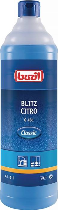 Alkoholreiniger Blitz Citro G 481 1l Flasche BUZIL 12 Stück