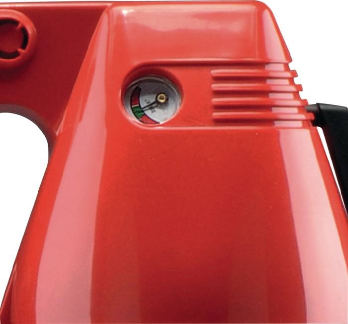 Pulverfeuerlöscher 2kg m.Dauerdruck Brandkl.13 A 89 B C m.Manometer,m.Halter