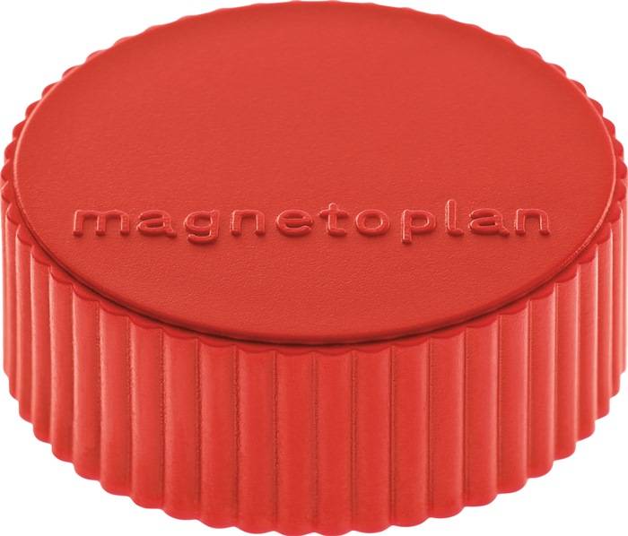 Magnet Super D.34mm rot MAGNETOPLAN