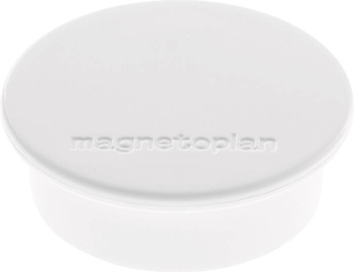 Magnet Premium D.40mm weiß MAGNETOPLAN