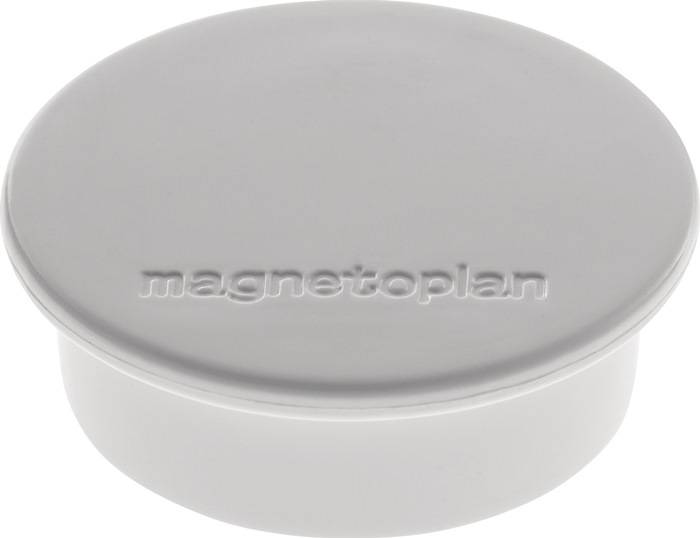 Magnet Premium D.40mm grau MAGNETOPLAN