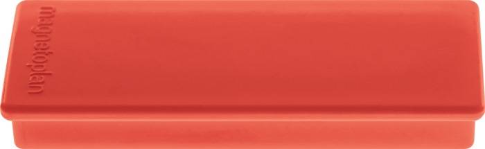 Rechteckmagnet B55xT22xS8mm rot MAGNETOPLAN