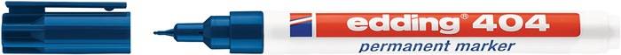 Permanentmarker 404 blau Strich-B.0,75mm Rundspitze EDDING 10 Stück