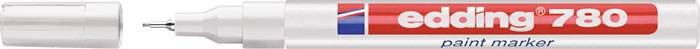 Lackmarker 780 weiß Strich-B.0,8mm Rundspitze EDDING 10 Stück