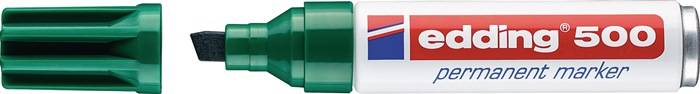 Permanentmarker 500 grün Strich-B.2-7mm Keilspitze EDDING 10 Stück