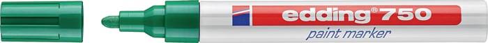Lackmarker 750 grün Strich-B.2-4mm Rundspitze EDDING 10 Stück