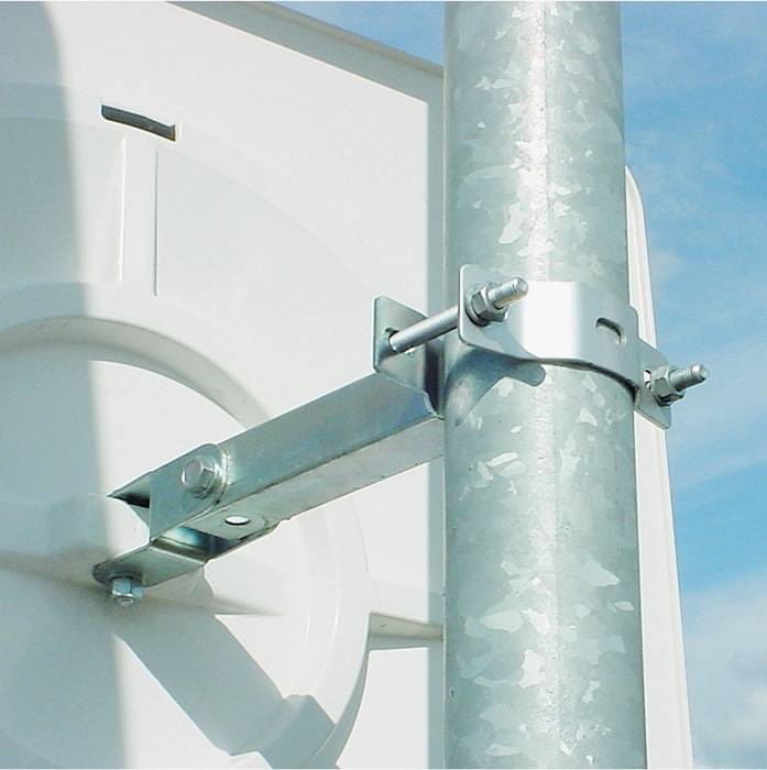 Mehrzweckspiegel D.400mm Kunststoff,weiß f.2 Richtungen 5m SPL