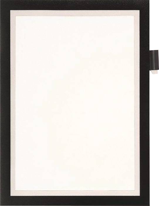 Magnetrahmen DIN A4 schwarz selbstklebend,Front offen 1St./Btl.DURABLE