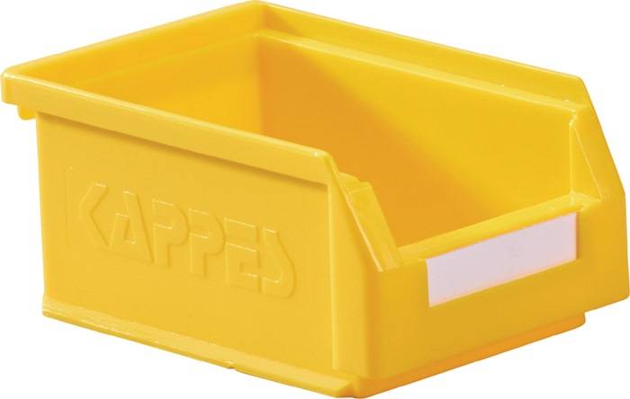 Sichtlagerkasten L160xB105xH75mm PE gelb KAPPES