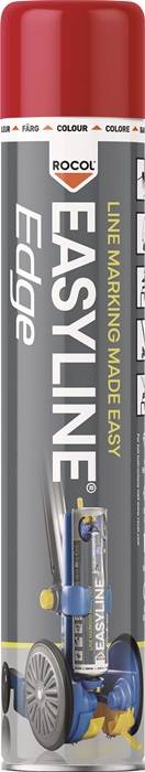 Linienmarkierungsfarbe Easyline® Edge 750ml rot Spraydose ROCOL 6 Dosen