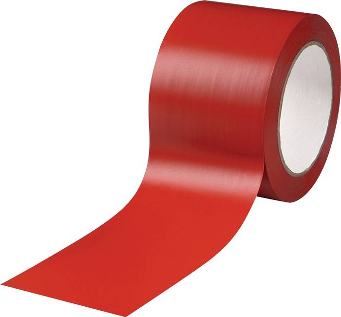 Bodenmarkierungsband Easy Tape PVC rot L.33m B.75mm Rl.ROCOL