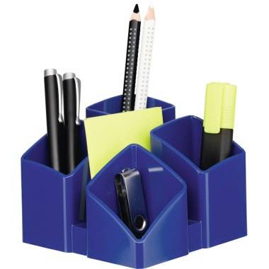 HAN Schreibtischköcher SCALA 17450-14 4Fächer blau