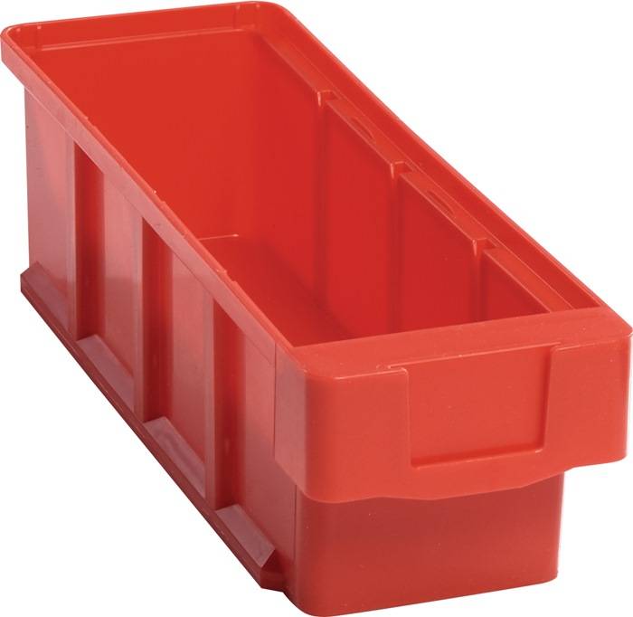 Regalkasten VKB L300xB93xH83mm rot PP LA-KA-PE 16 Stück