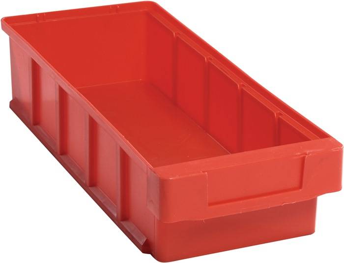 Regalkasten VKB L400xB152xH83mm rot PP LA-KA-PE 10 Stück