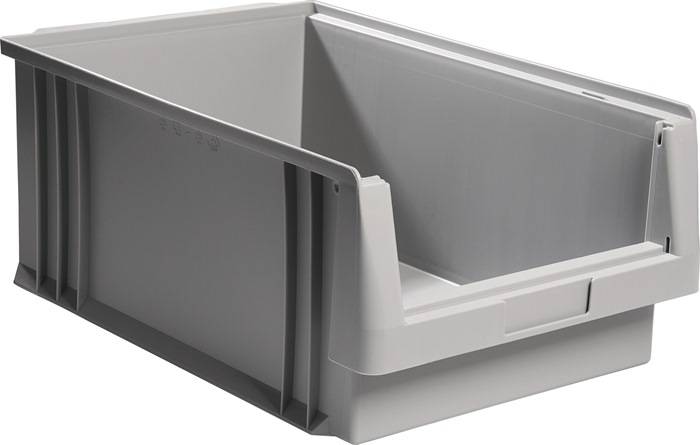 Sichtlagerkasten PLK L500xB315xH200mm PP grau LA-KA-PE 8 Stück