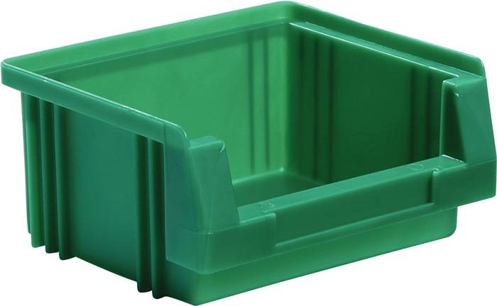 Sichtlagerkasten PLK L90xB102xH50mm PP grün LA-KA-PE 50 Stück