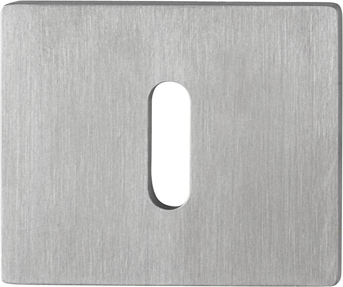 Schlüsselrosetten-Paar E847NS VA F69 Schildst.2mm OB rechteck.HOPPE