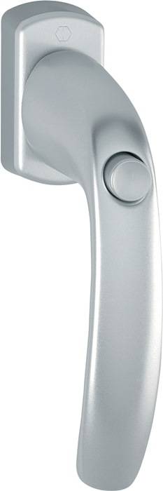 Fenstergriff NY 0810SV/U10 Alu.F1/naturf.35mm selbstsperrend HOPPE