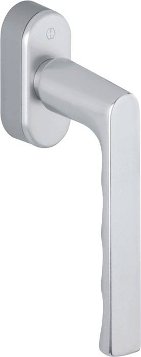 Fenstergriff Hamburg 0700/UD9020 Alu.F1/naturf.32-42mm Stand.HOPPE