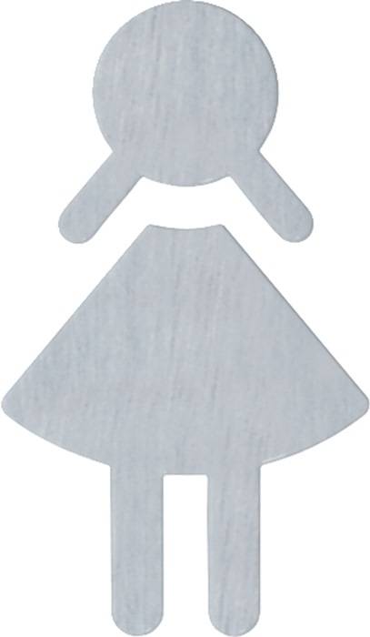 Symbol Frau 710XA.150.2 VA Farb-Nr.XA B.87mm H.150mm S.1,5mm HEWI