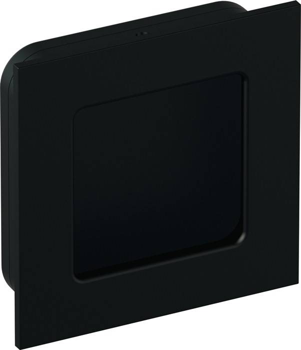 Schiebetürmuschel 544.60B PA 90 tiefschwarz ma quad.TS ab 17mm f.HLT