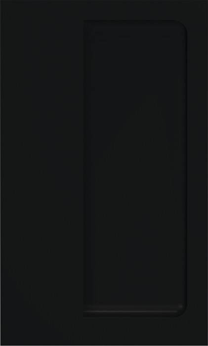 Schiebetürmuschel 539B PA 90 tiefschwarz ma rechteck.TS ab 19mm f.HLT