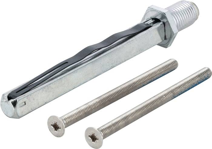 Bef-set.Sertos® FS-K/G 65-70mm M5x75 4-KT.9x90mm HOPPE