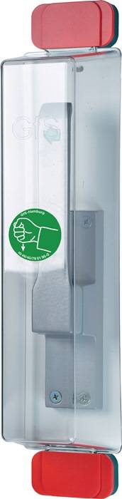 Fluchttürhaube Typ E Sicherung v.Treibriegeln Macrolon-Kunststoff transp.GFS