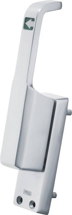 Türtreibr.980 DIN re.silber elox.LM 23mm Rundstange 10mm FUHR