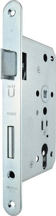 Feuerschutztürschloss 1007PL 24/65/72/9mm DIN li.STA verz.verzinkt STA BEVER